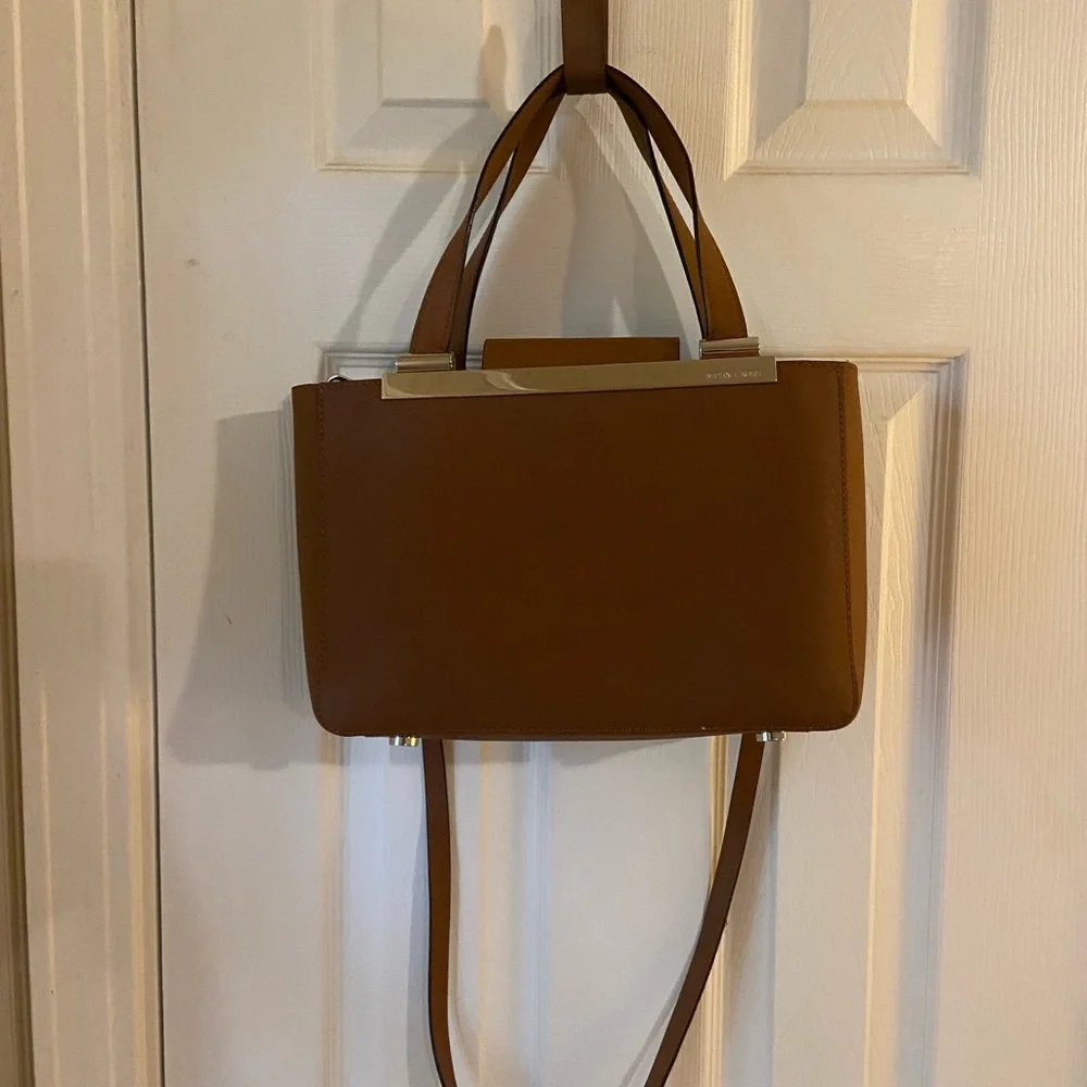 Michael Kors Tilda brown leather bag